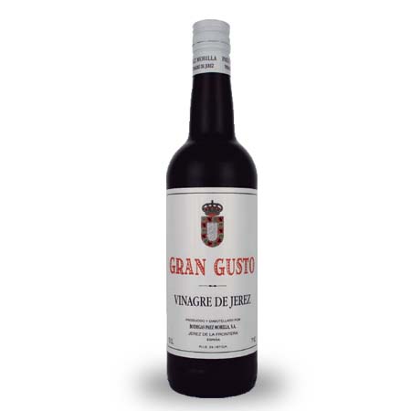 VINAGRE DE JEREZ GRAN GUSTO Vejez media de 2 a 5 años