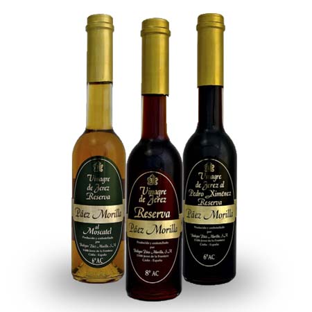 VINAGRE DE JEREZ PÁEZ MORILLA Especiales